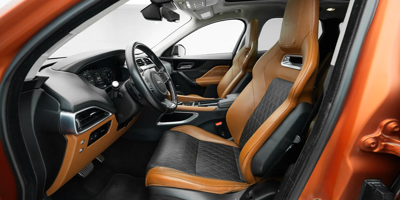 Jaguar F-Pace Interior Front Seats